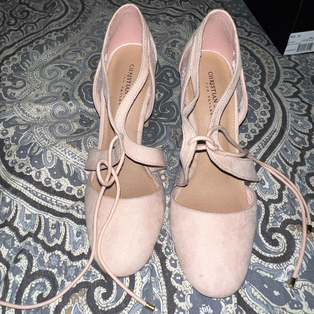 Christian Siriano Blush Pink Closed Heels